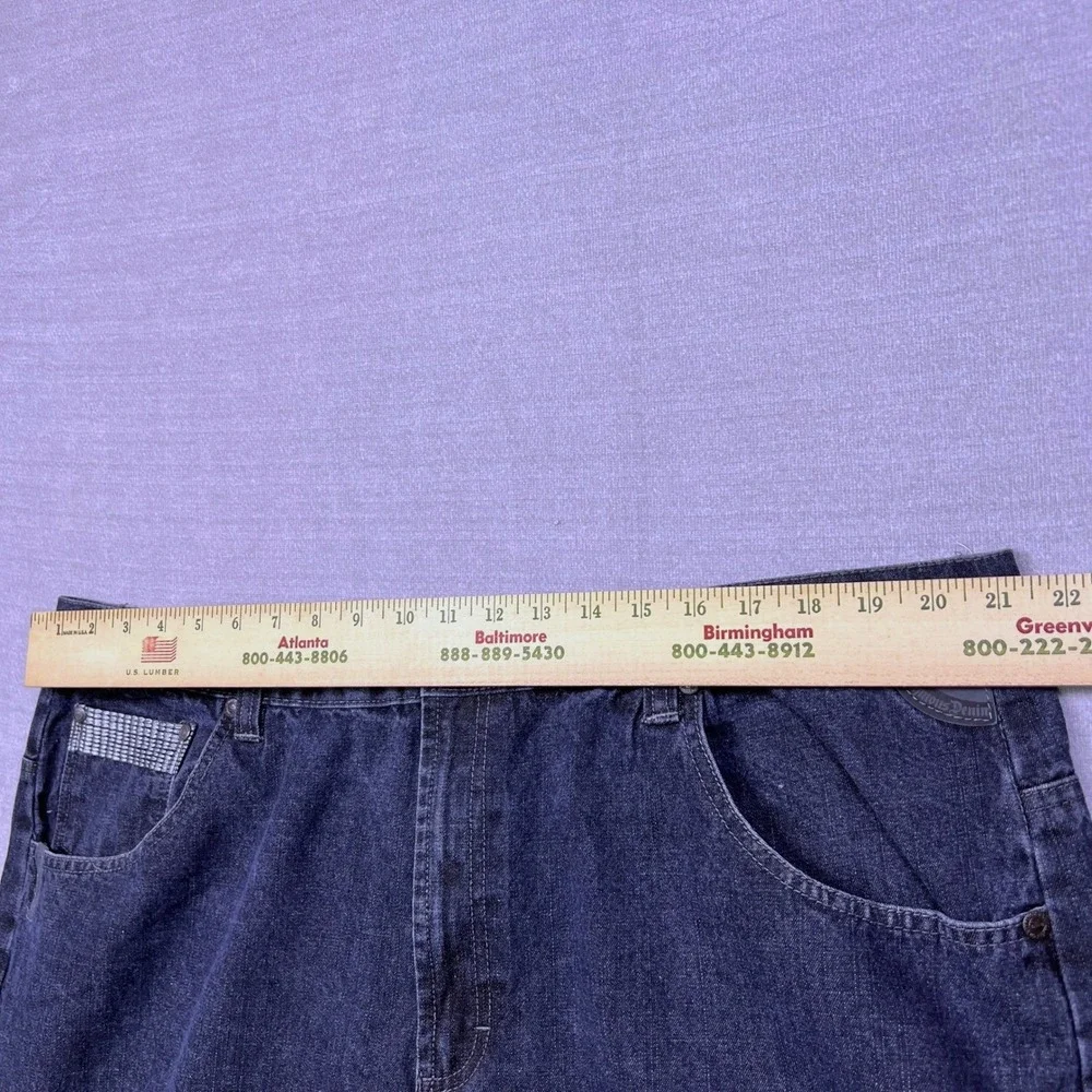 Raider Jean Co‎ Mens Dark Wash Straight Leg Denim Jeans Size 44